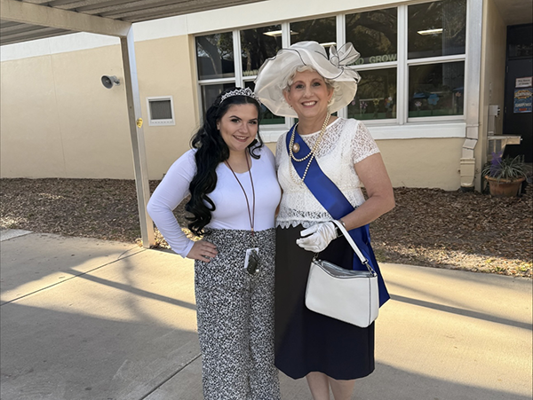 Garrison Jones Elementary had a queen attend the Underground Spirit Week event.